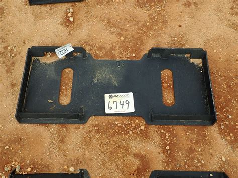 skid steer plate near me|skid steer quick attachments plates.